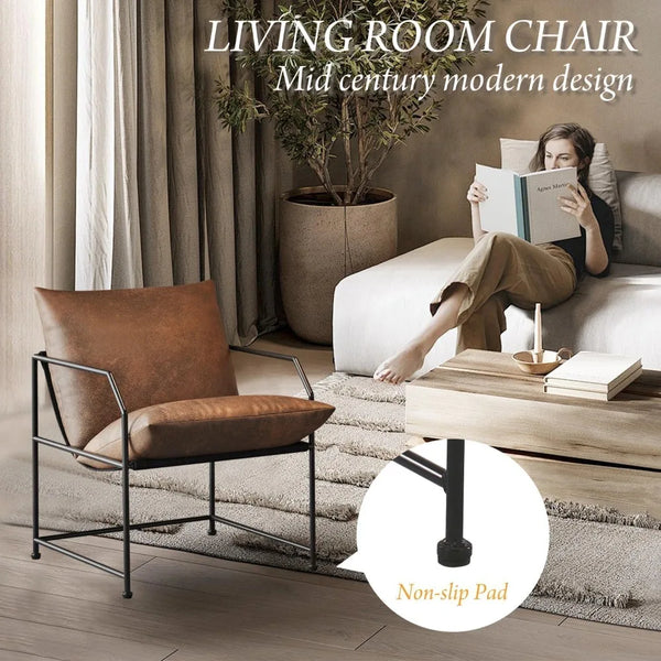Accent Sofa Chair | Brown