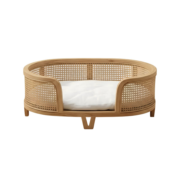 Neutral Cat Bed with Cushion | Beige