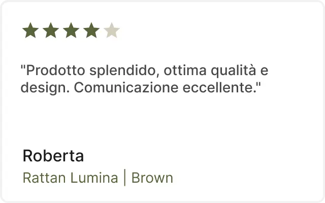 Customer testimonial