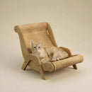 Textured Cat Lounger | Beige