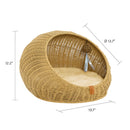 Wicker Cat Bed | 20''