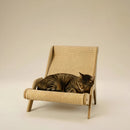 Textured Cat Lounger | Beige