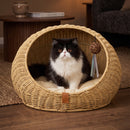 Wicker Cat Bed | 20''
