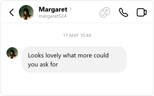 Customer testimonial