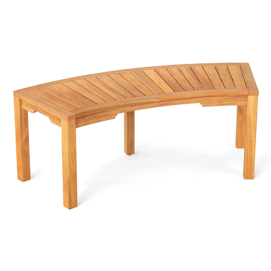 Curved Bench | Beige