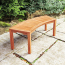 Curved Bench | Beige