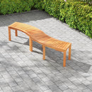 Curved Bench | Beige