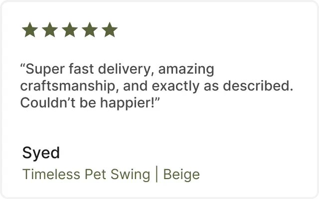 Customer testimonial
