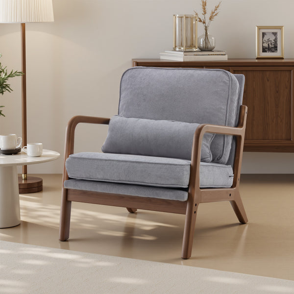 Mid Century Chair | Gray