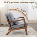 Mid Century Chair | Gray