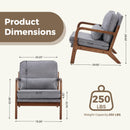 Mid Century Chair | Gray