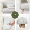 Luster Pet Sofa Bed | White