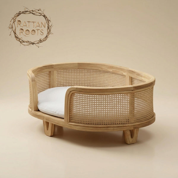 Neutral Cat Bed with Cushion | Beige